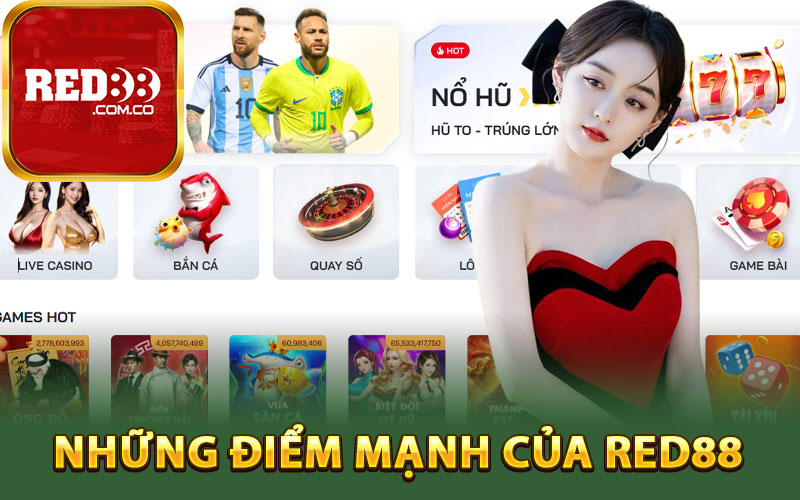 Những điểm mạnh của Red88